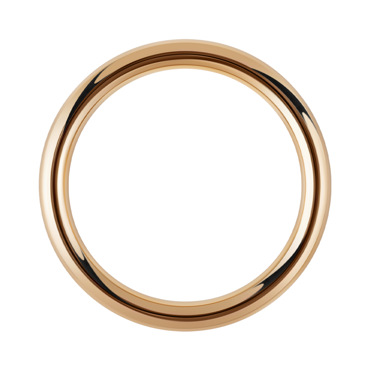 BRANSOLETKA BANGLE OTWARTA ŻÓŁTE PVD ŚREDNICA 63 MM