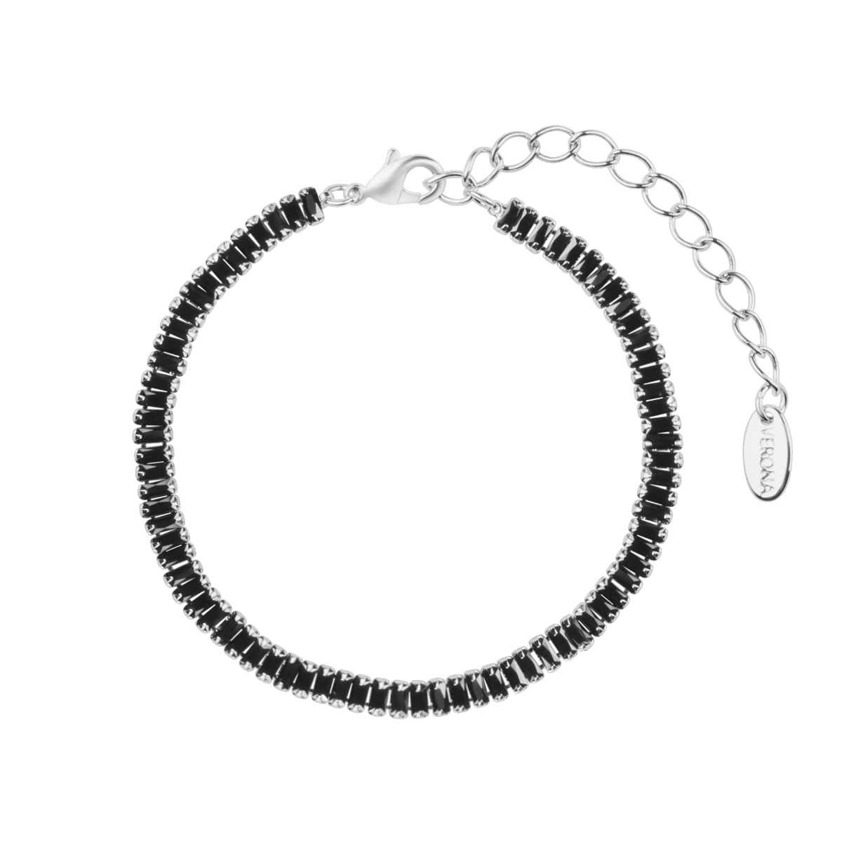 BRANSOLETKA ROD CYRK CZARNE 21 CM