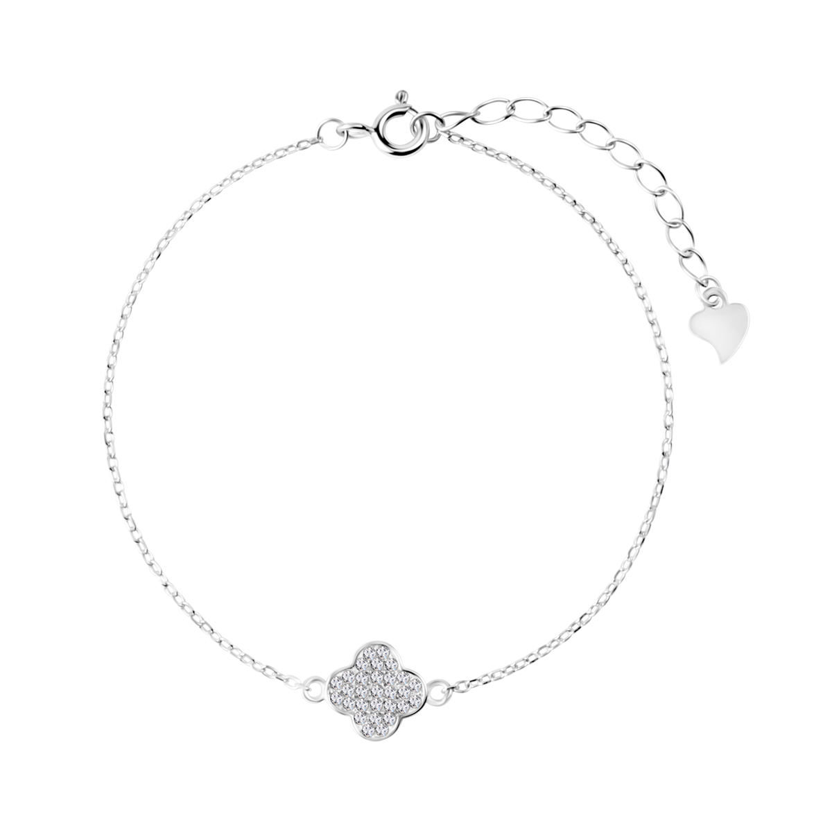 BRANSOLETKA ROD CYRK BEZBARWNE 15+3 CM