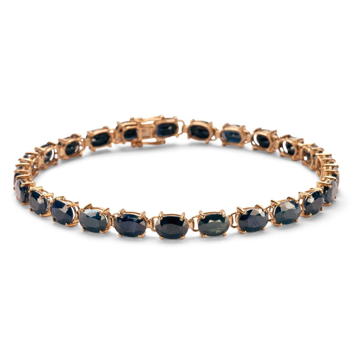 Bracelet with sapphires
