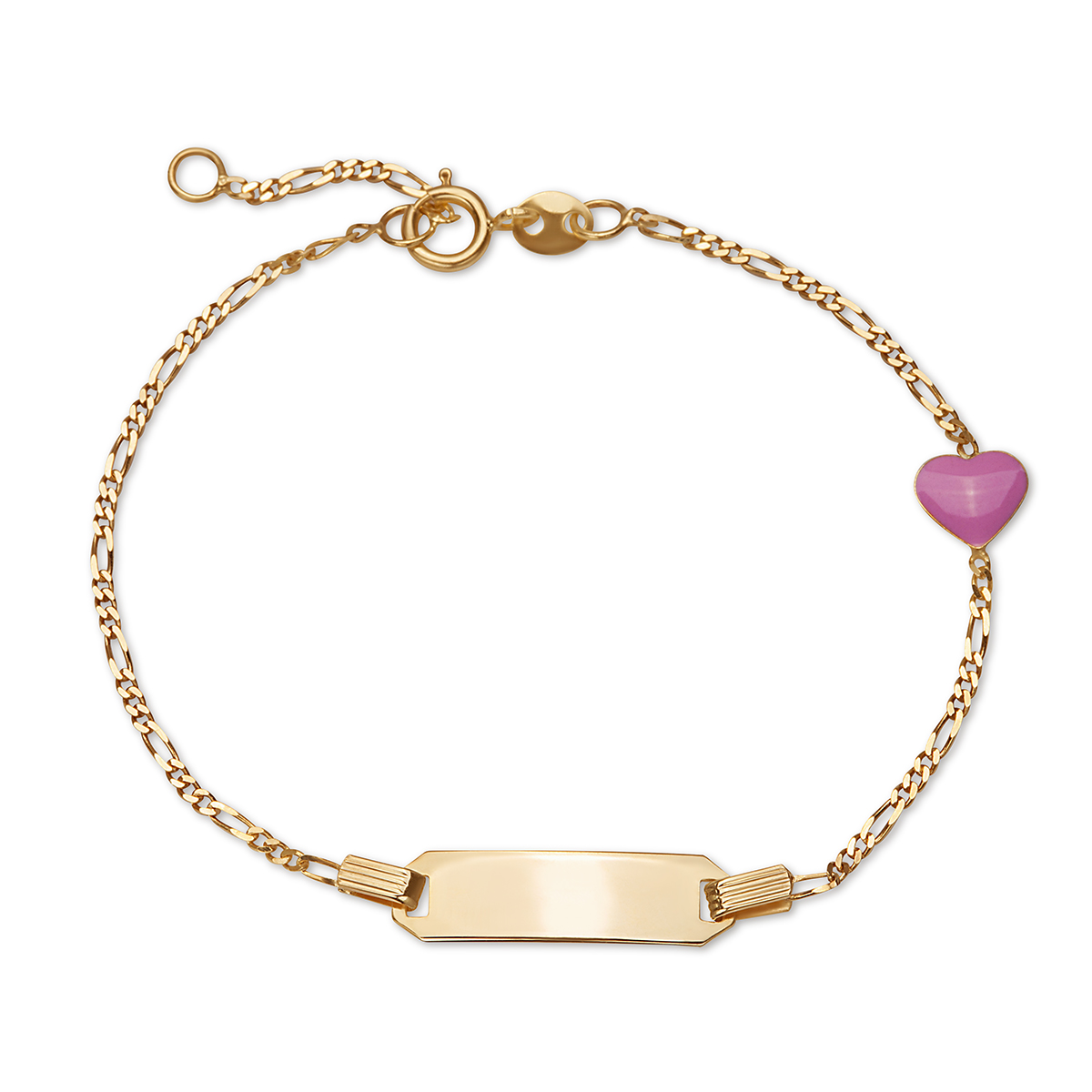 Zlatý náramek se smaltem - Mini