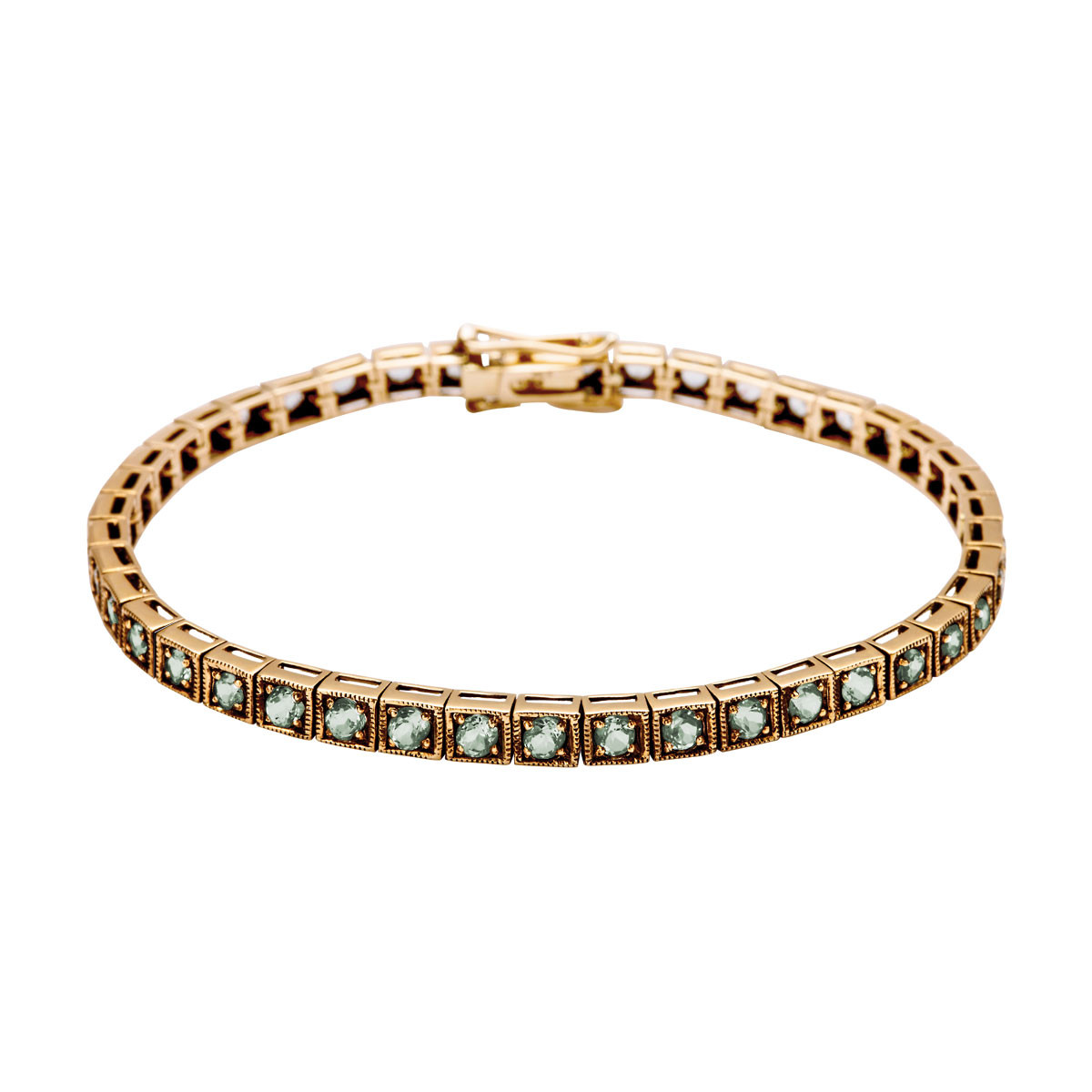 Zlatý náramok so zafírmi - Victorian Collection