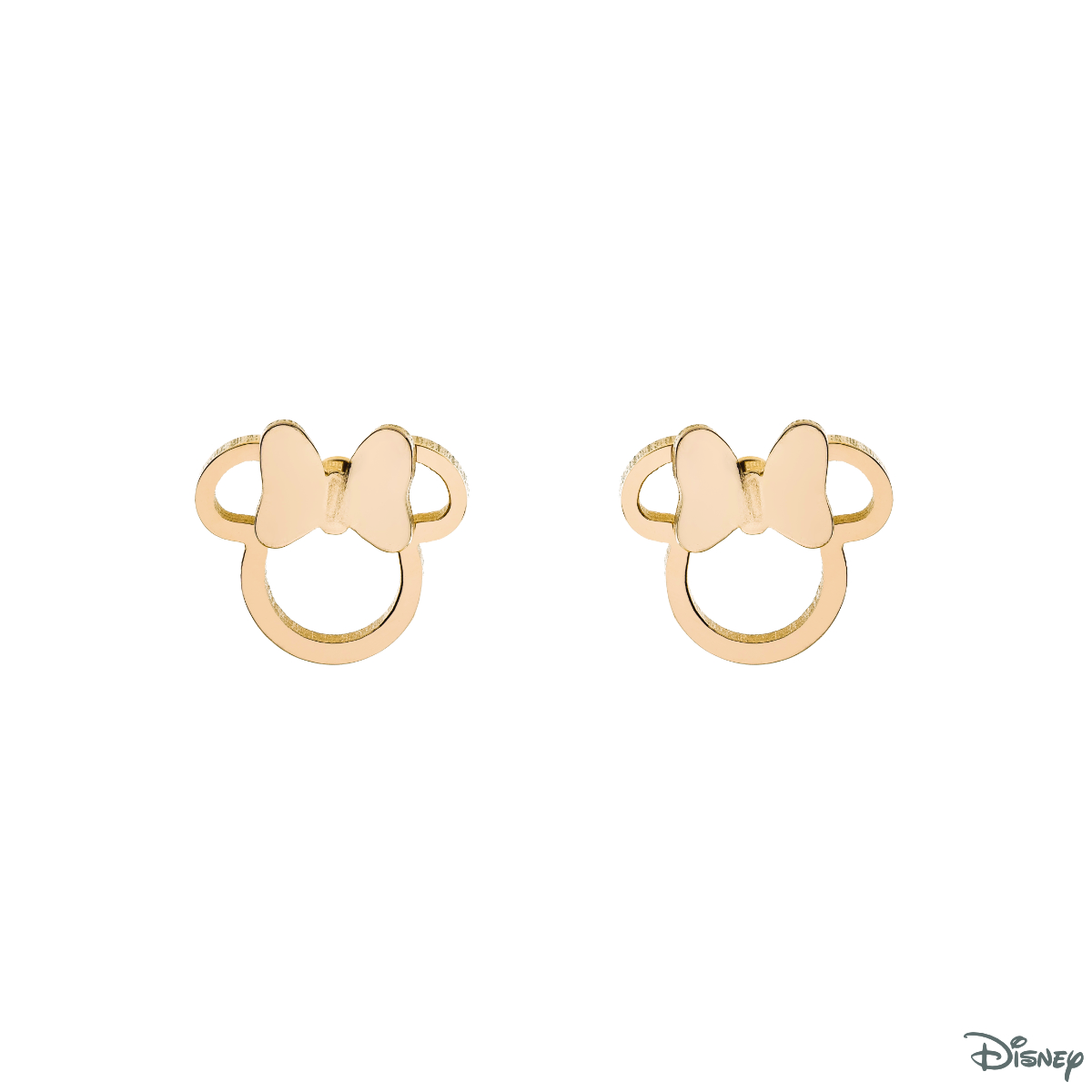 KOLCZYKI SREBRO DISNEY MINNIE