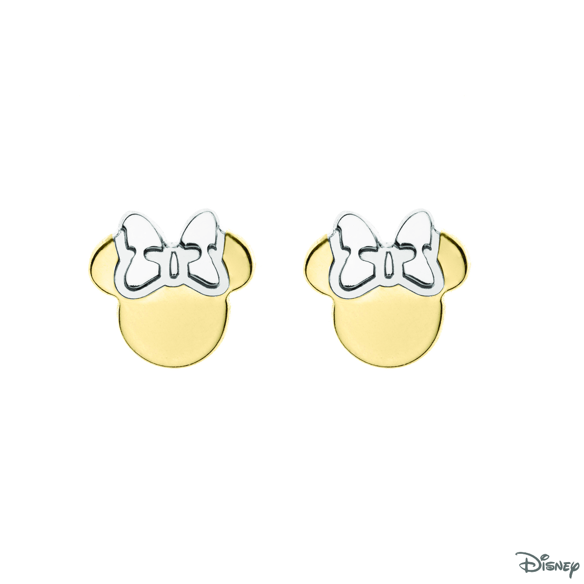 KOLCZYKI SREBRO DISNEY MINNIE