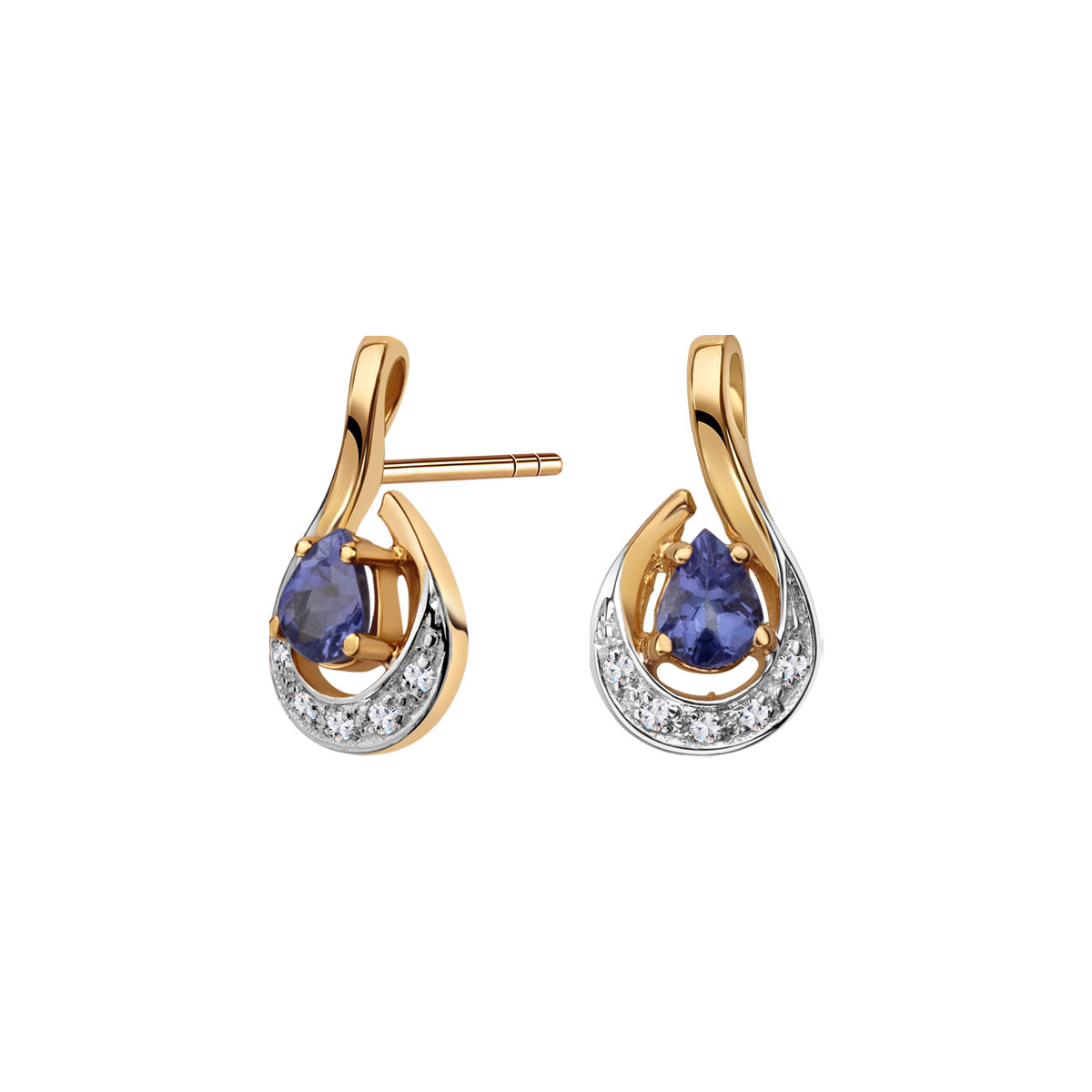 DIAM.OŚM. 0,033CT-10SZT(J/P2-P3)TANZANITY 0,31CT-2SZT