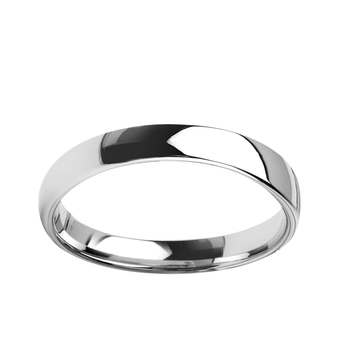 Platinový snubní prsten