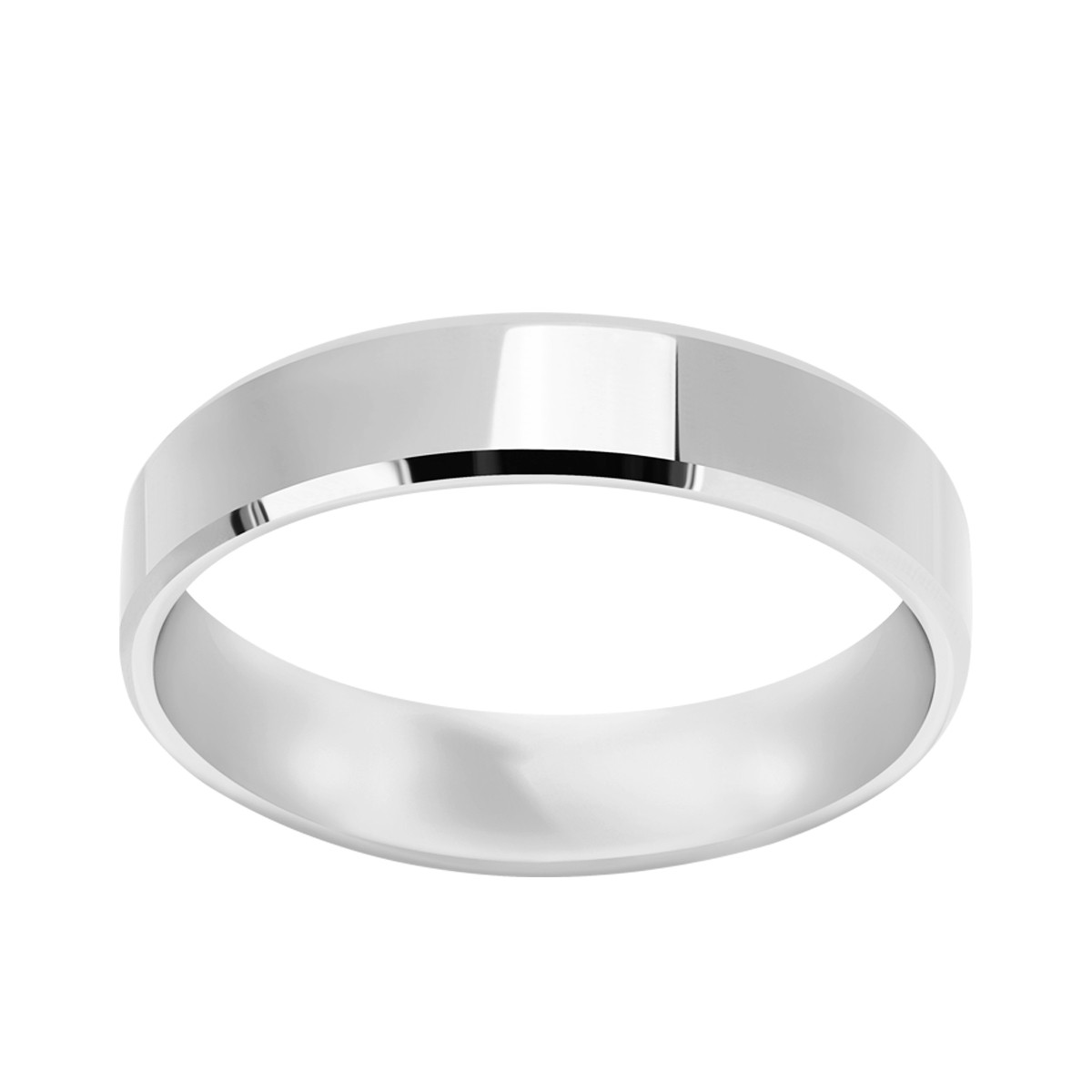 White gold wedding ring