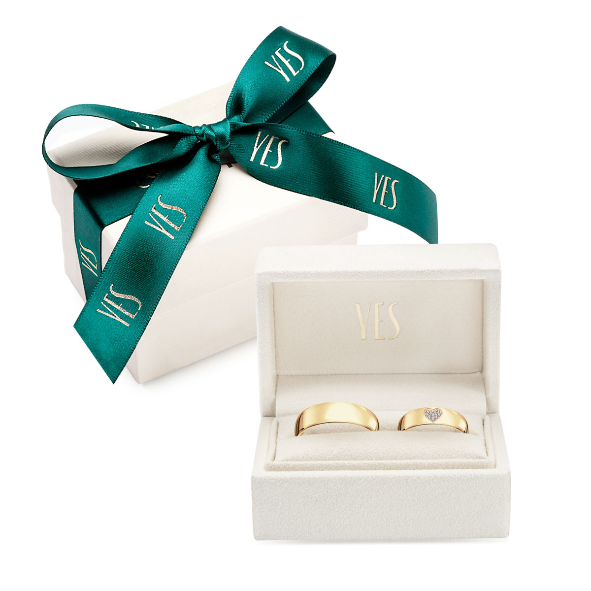 Zlatý snubní prsten