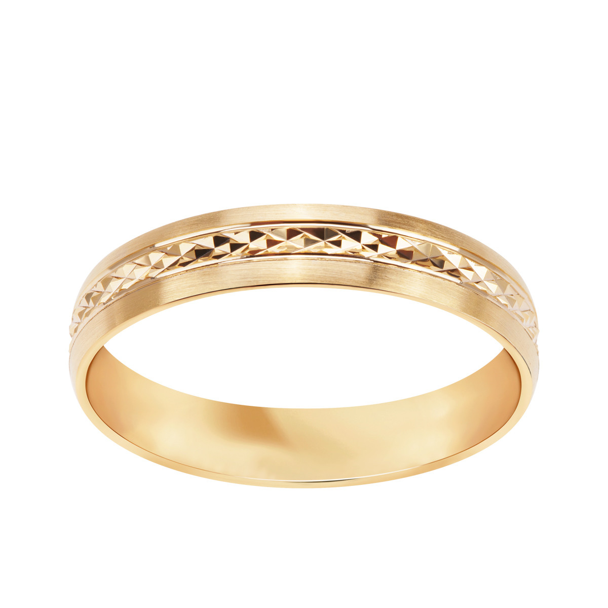 Zlatý snubní prsten