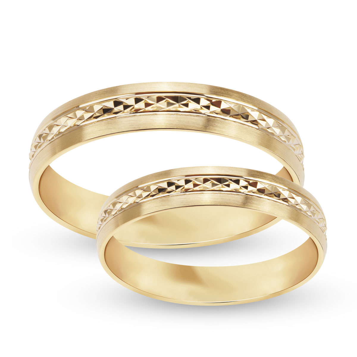 Zlatý snubní prsten