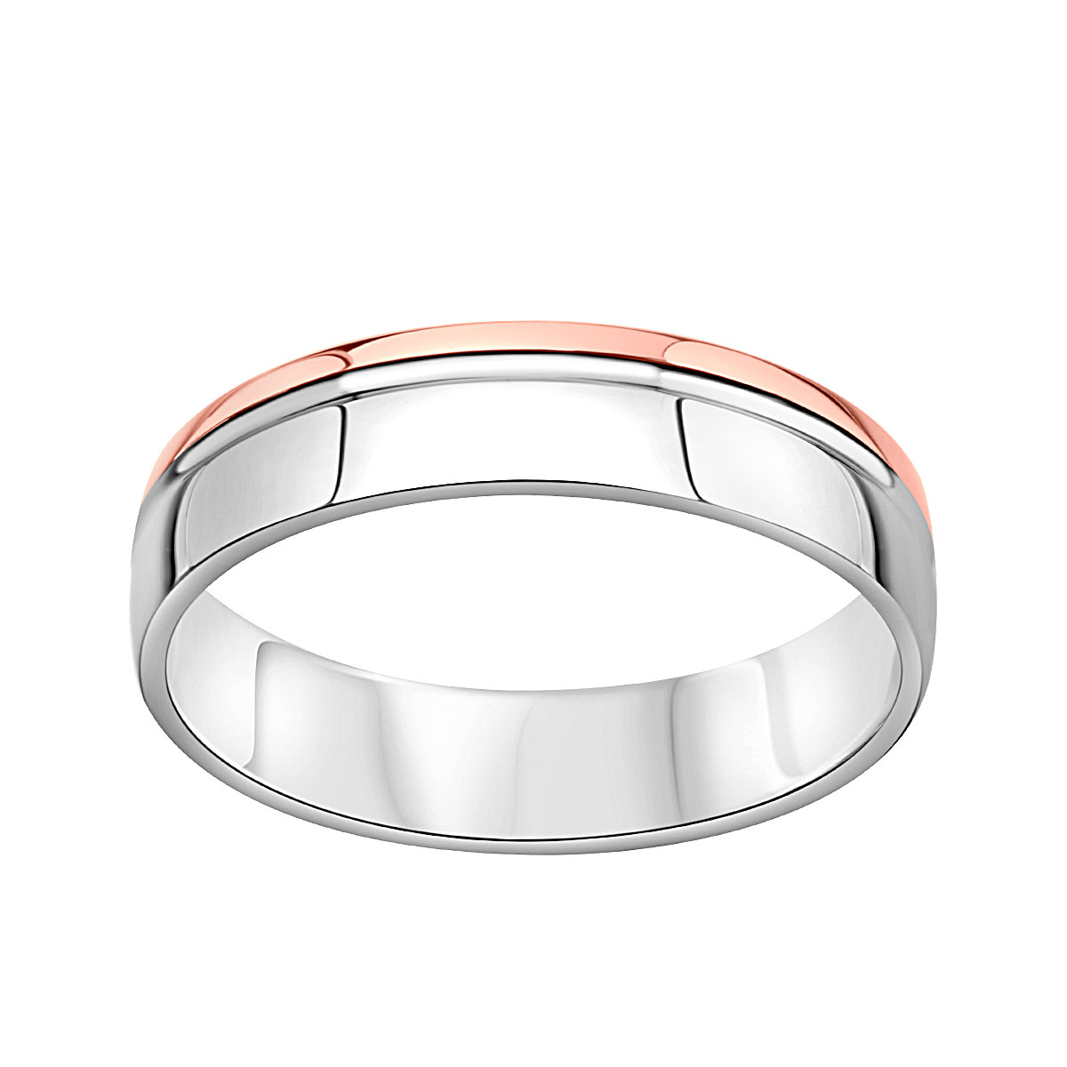 Snubní prsten z dvoubarevného zlata