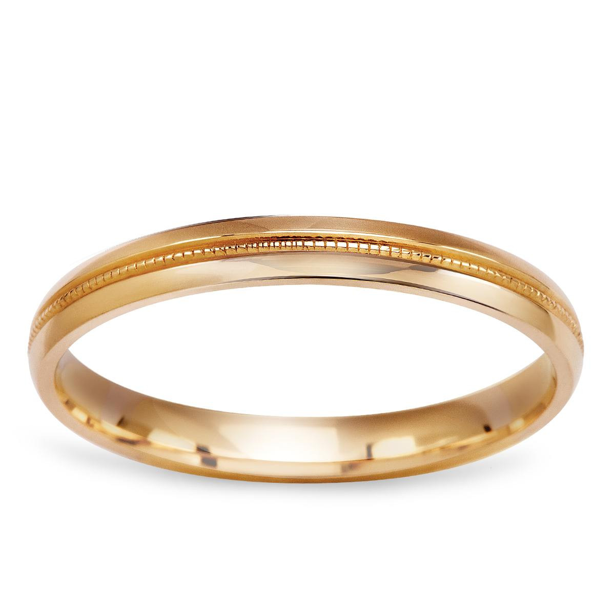 Zlatý snubní prsten