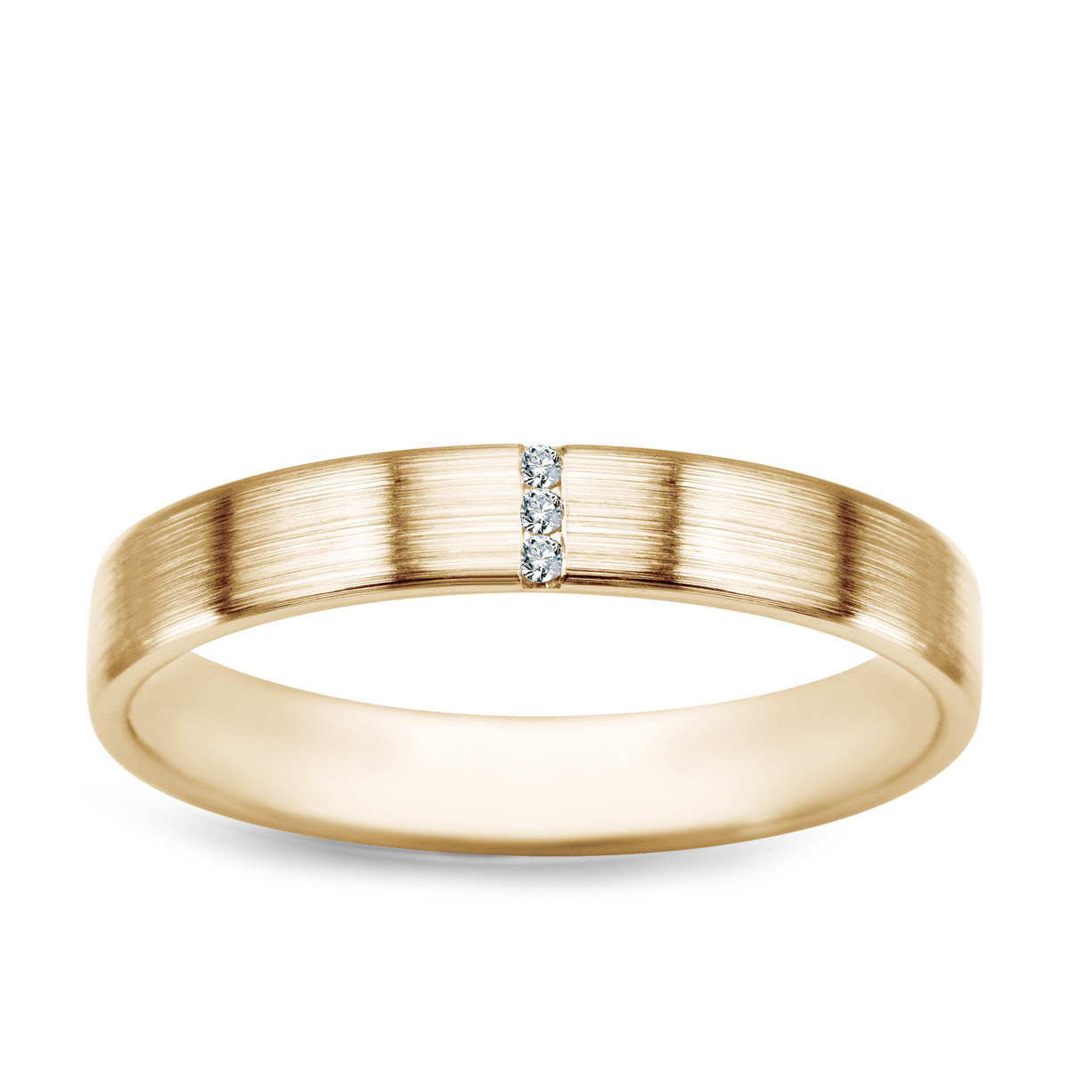 Zlatý prsteň s diamantmi