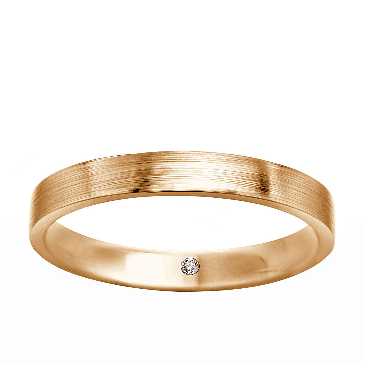 Zlatý prsteň s diamantom