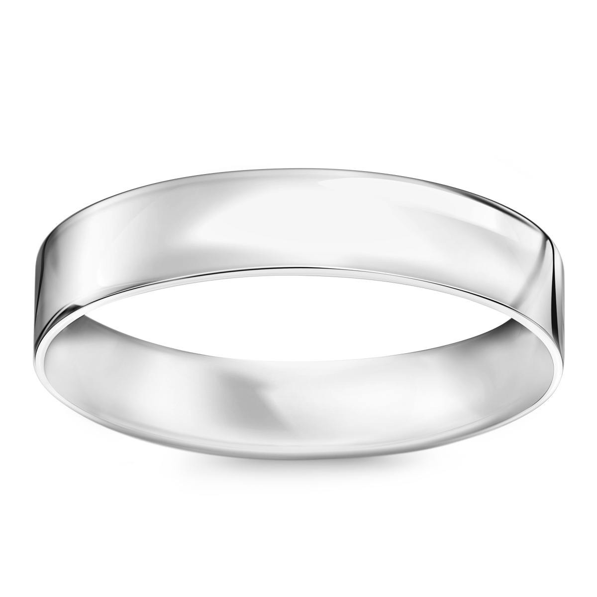 Snubní prsten z bílého zlata - Forever