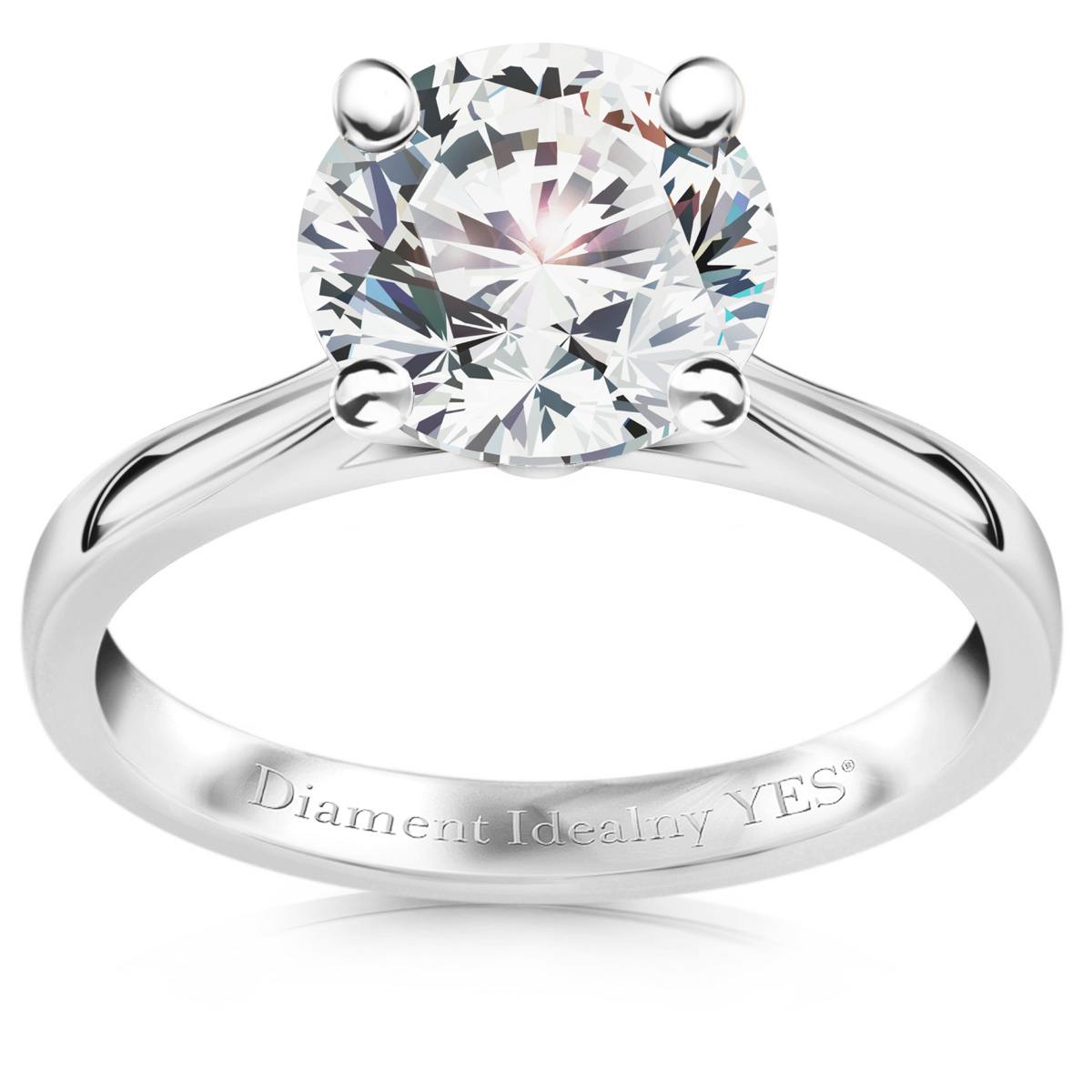 YES® Perfect Diamond White Gold Ring - Éternel