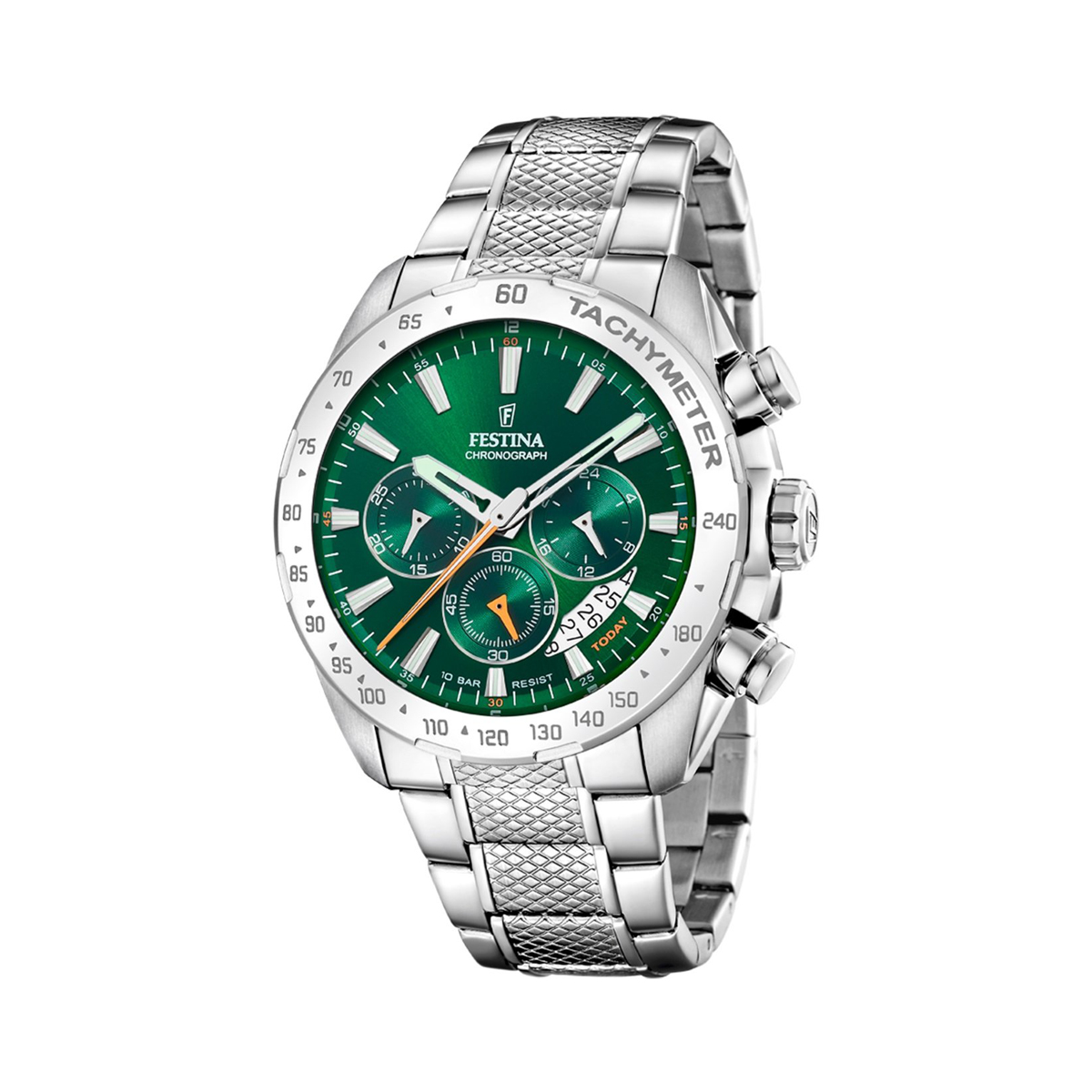 ZEGAREK FESTINA TIMELESS CHRONOGRAPH SREB/ZIEL 45MM