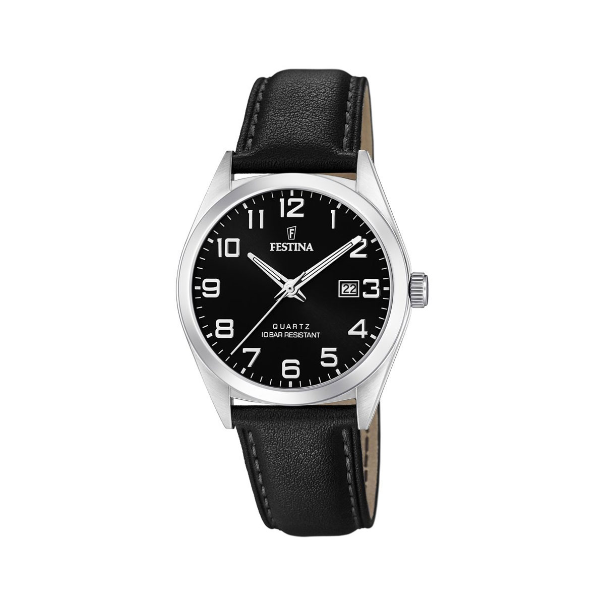 ZEGAREK FESTINA CLASSIC STRAP CZARNY 40MM