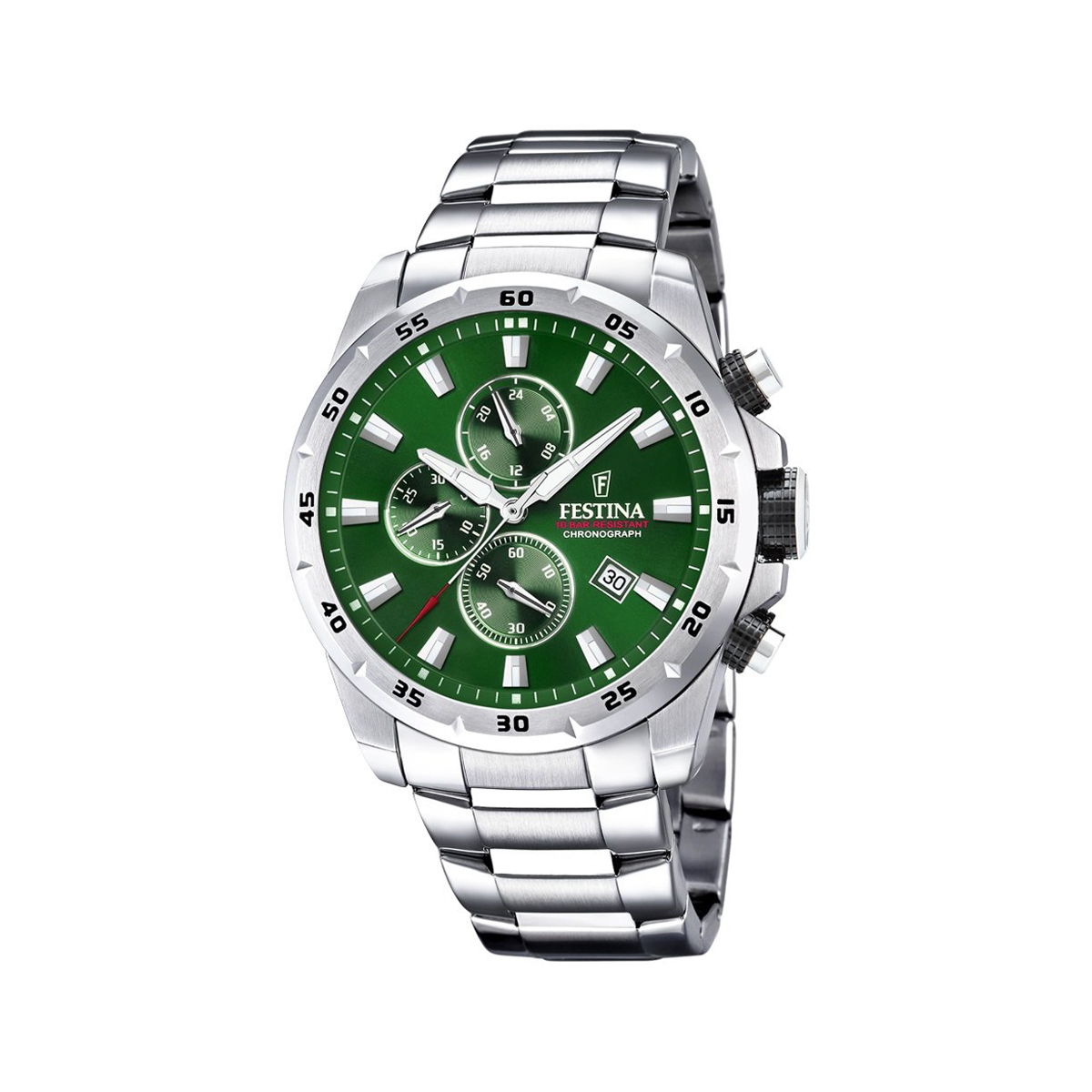 ZEGAREK FESTINA TIMELESS CHRONOGRAPH SREB/ZIEL 45MM