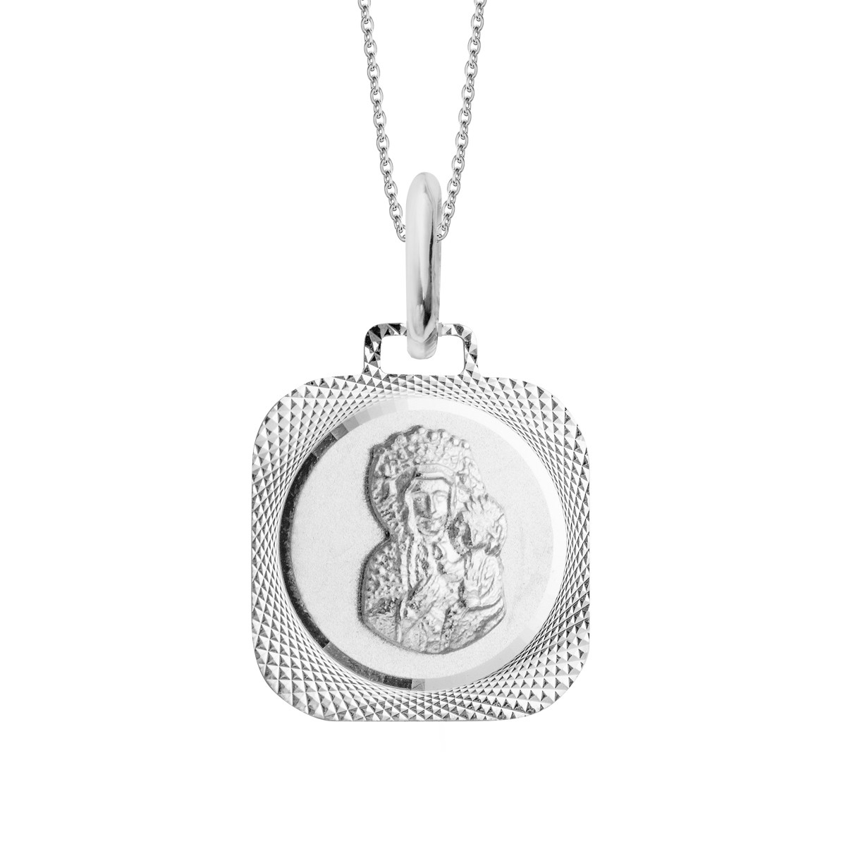 Silver pendant - medallion