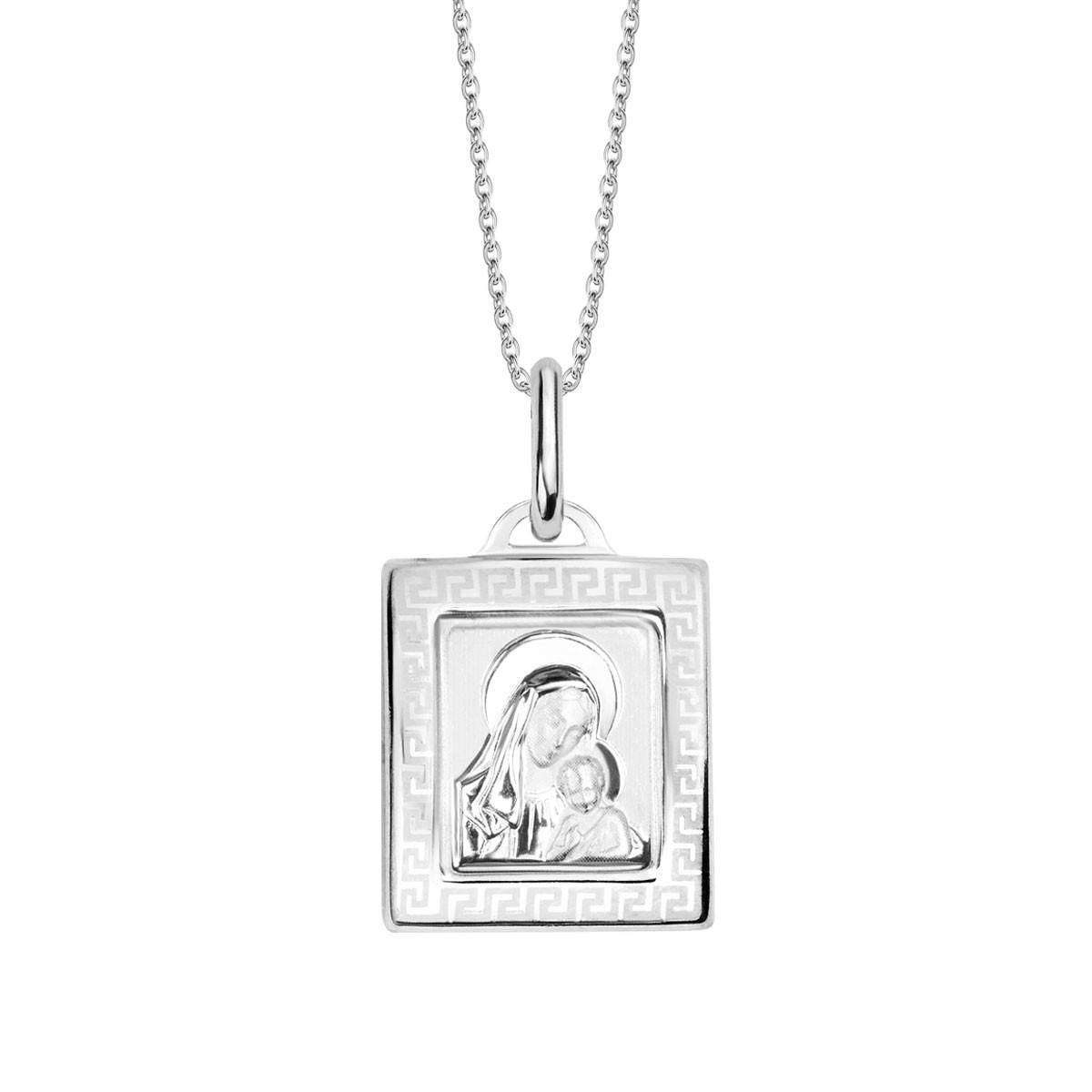 Silver pendant - medallion