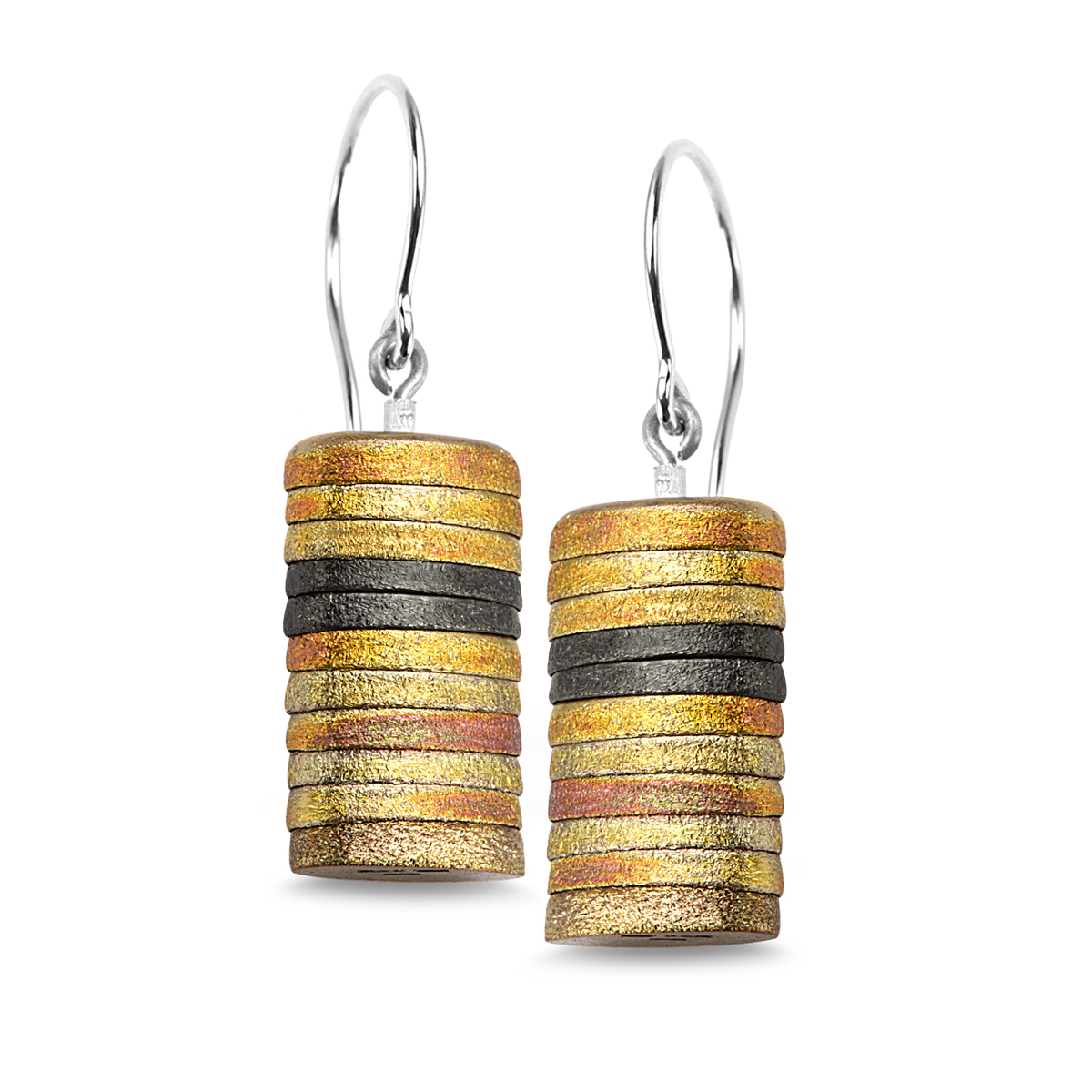 KOLCZYKI MIEDŹ SRE.