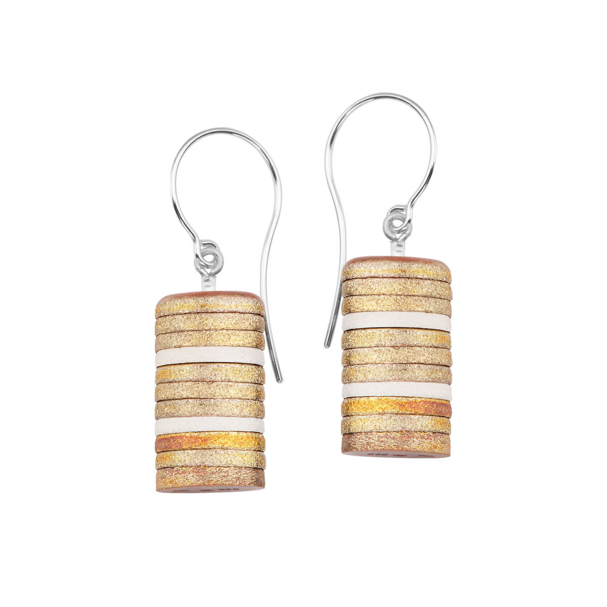 KOLCZYKI MIEDŹ SRE.