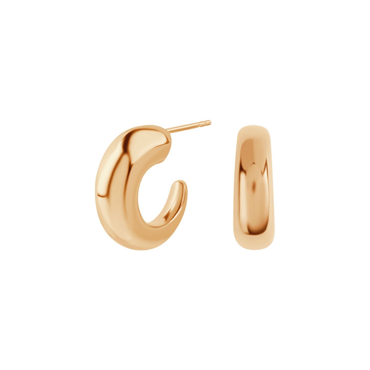 Kolczyki złote - Bubble