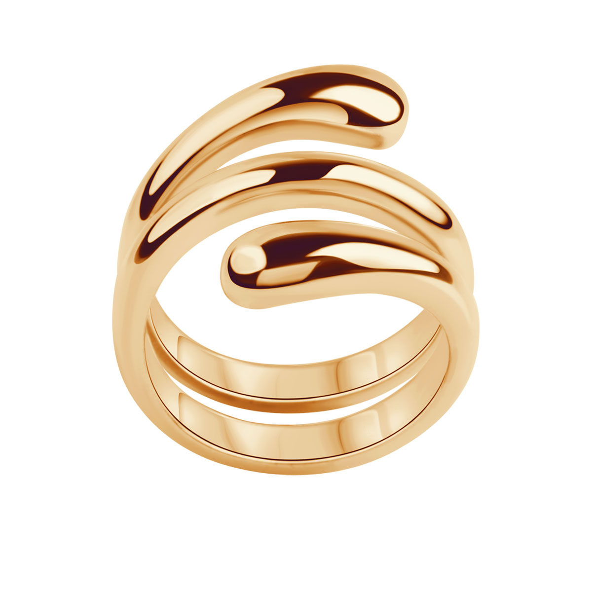 PIERŚCIONEK ŻÓŁTE PVD