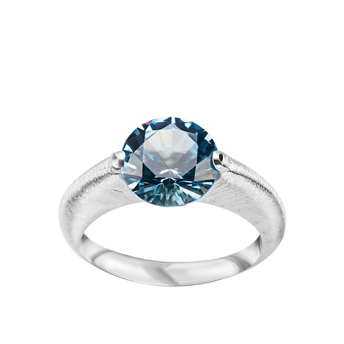 PIERŚCIONEK SRE.CYR.NIEBIESKI